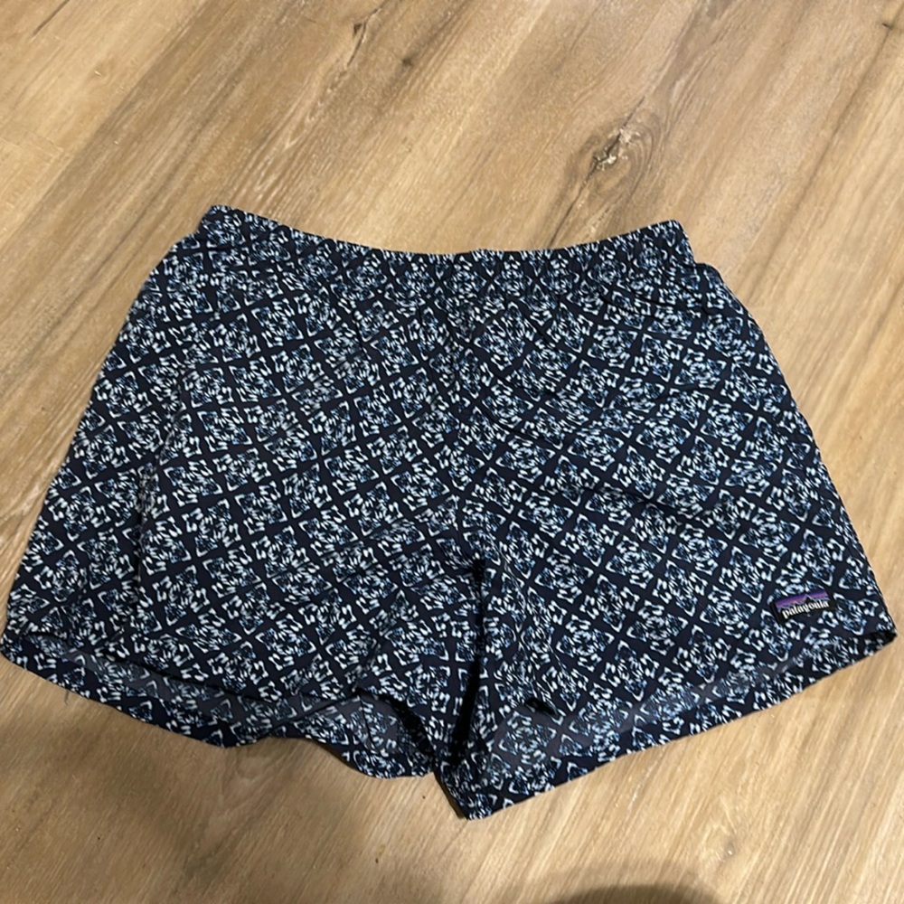 Blue Patagonia shorts